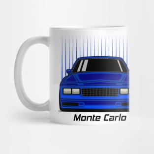 Racing Blue Monte Carlo Art Mug